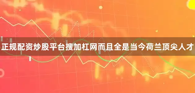 正规配资炒股平台搜加杠网而且全是当今荷兰顶尖人才